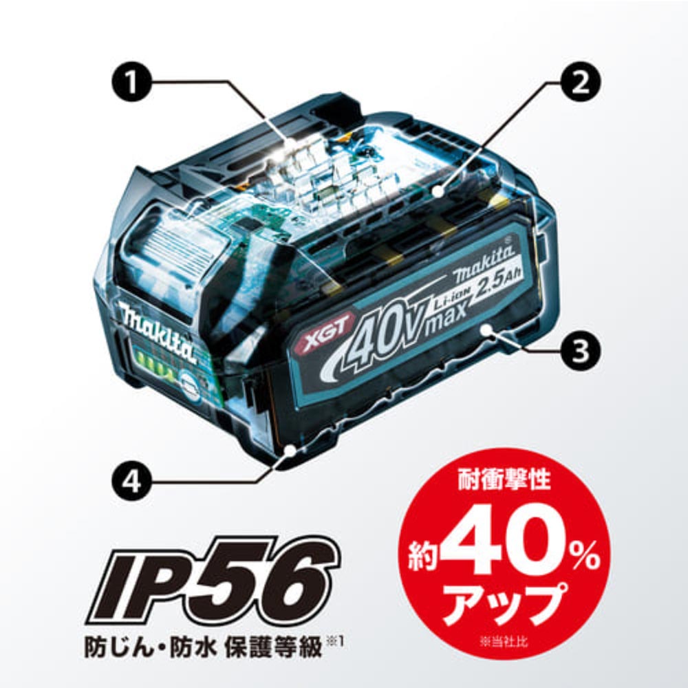 BL4050F リチウムイオンバッテリ 40V 5.0Ah マキタ ｜ 道具屋オンライン