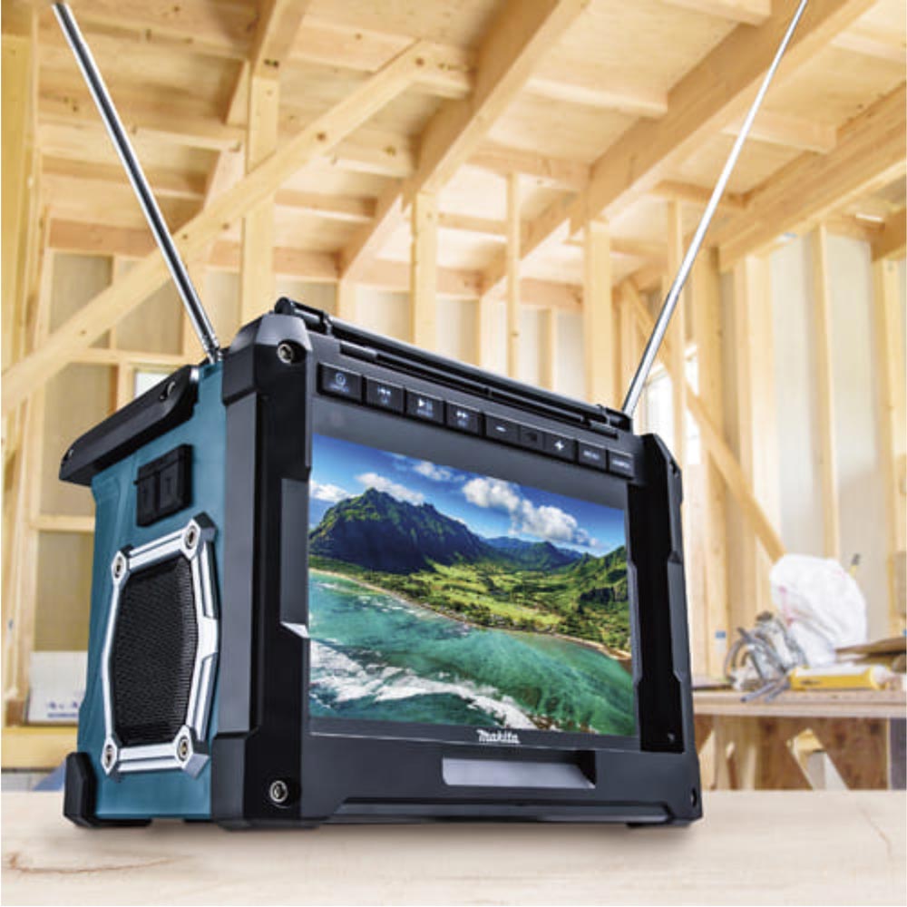 TV100 充電式ラジオ付テレビ 10.8V 14.4V 18V マキタ