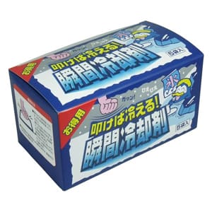叩けば冷える 瞬間冷却剤 5袋入