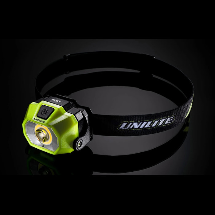 WCHT5 WIRELESS  DUAL LED HEDTORCH  UNILITE(ユニライト）