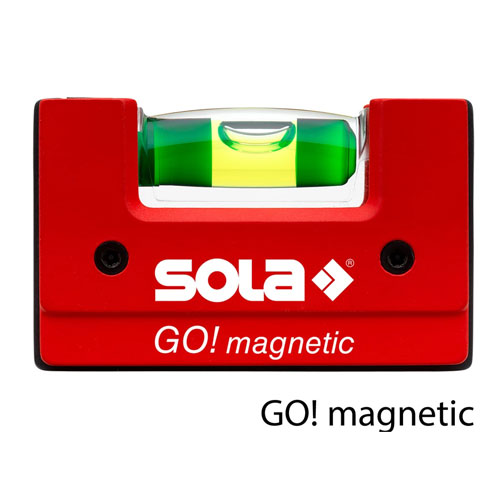 SOLA GO!magnetic CLIP コンパクトスピリットレベル マグネット