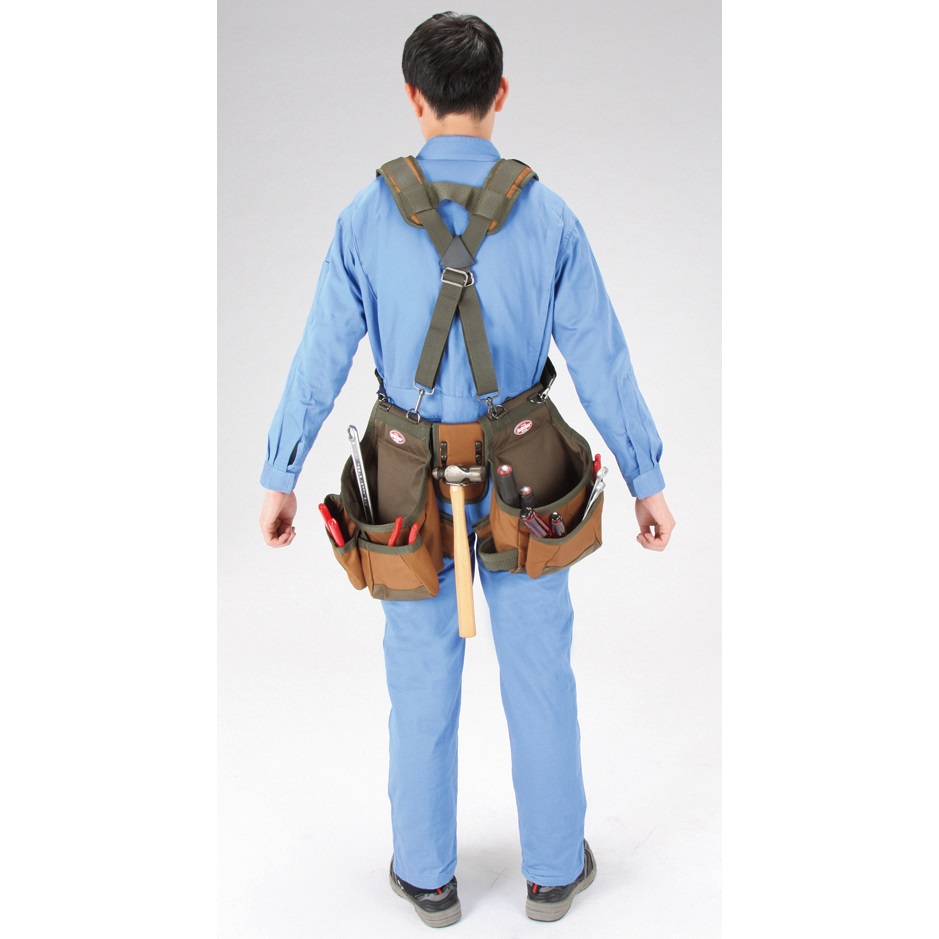 13256円 人気特価激安 エアリフトサスペンションリグ ツールバッグ 腰袋 ベルト サスペンダー
