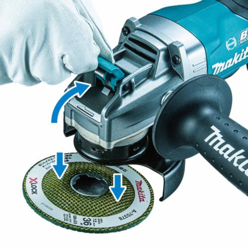 makita Xlook充電式ディスクグラインダ 100mm GA045G