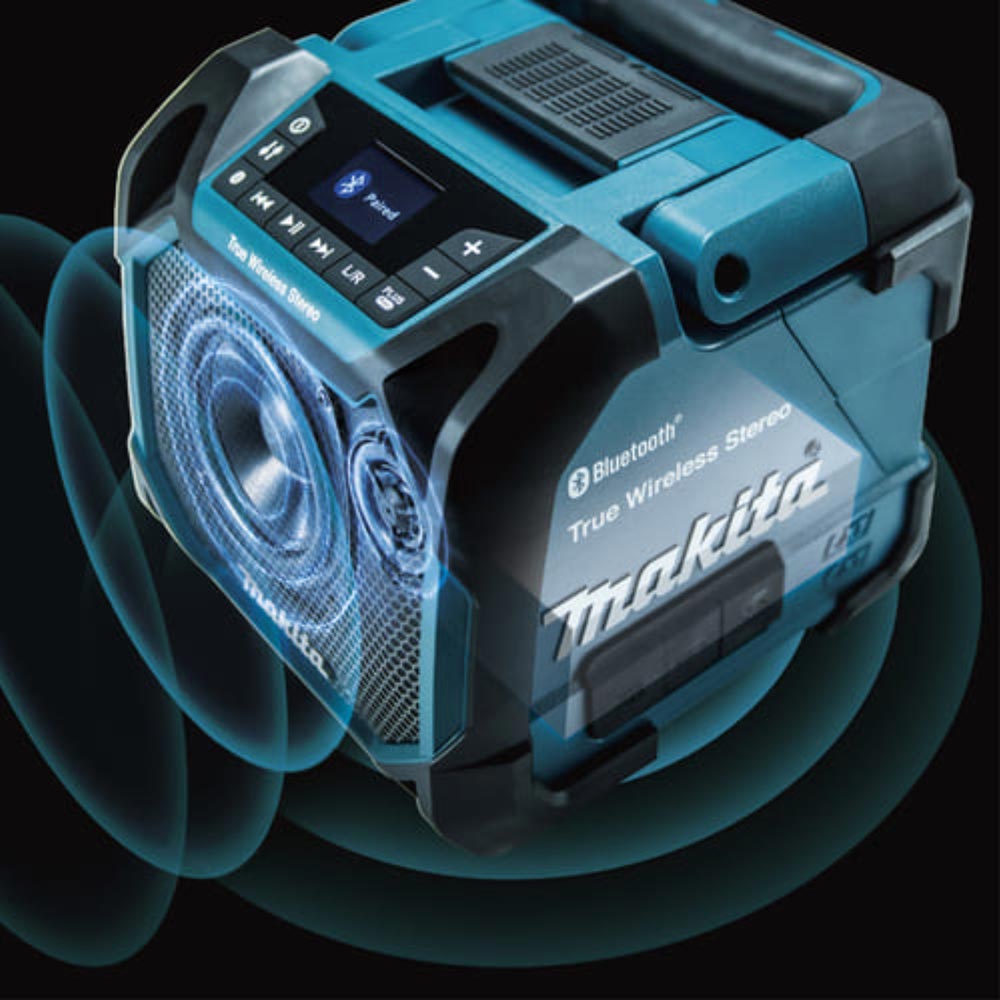 ＊＊MAKITA マキタ 10.8V~18V 充電式スピーカー Bluetooth バッテリ1個付属 (充電器なし） MR203