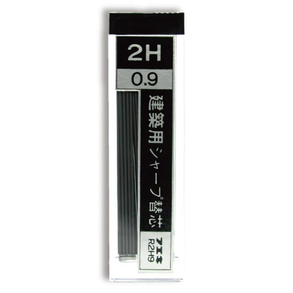 RH9-H 建築用シャープペンシル 0.9mm 替芯 不易