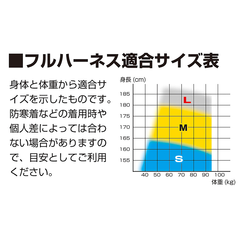 A1GSJRWL2 ハーネスGS 蛇腹 ダブルL2セット 新規格対応 TAJIMA(タジマ